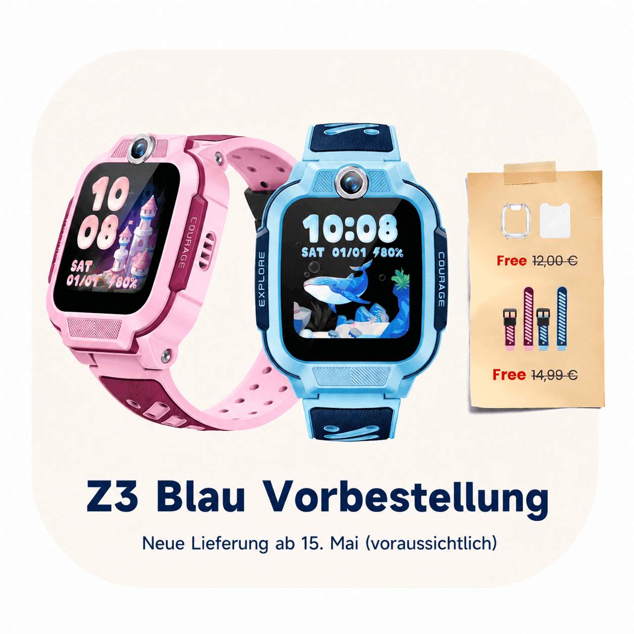 imoo Smartwatch Z3 (Blau · Vorbestellung)_Blau_1