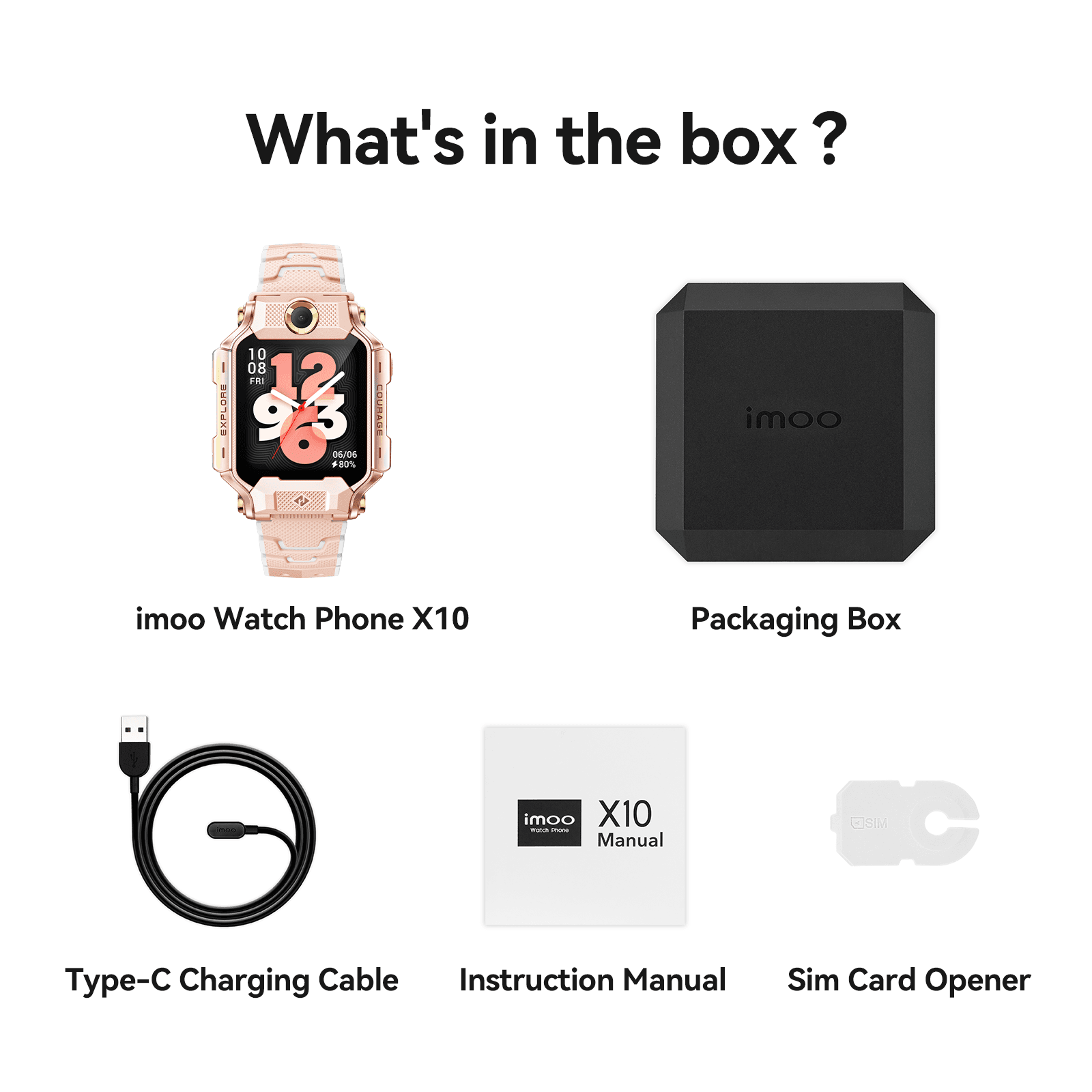 imoo Smartwatch X10_Grey_7