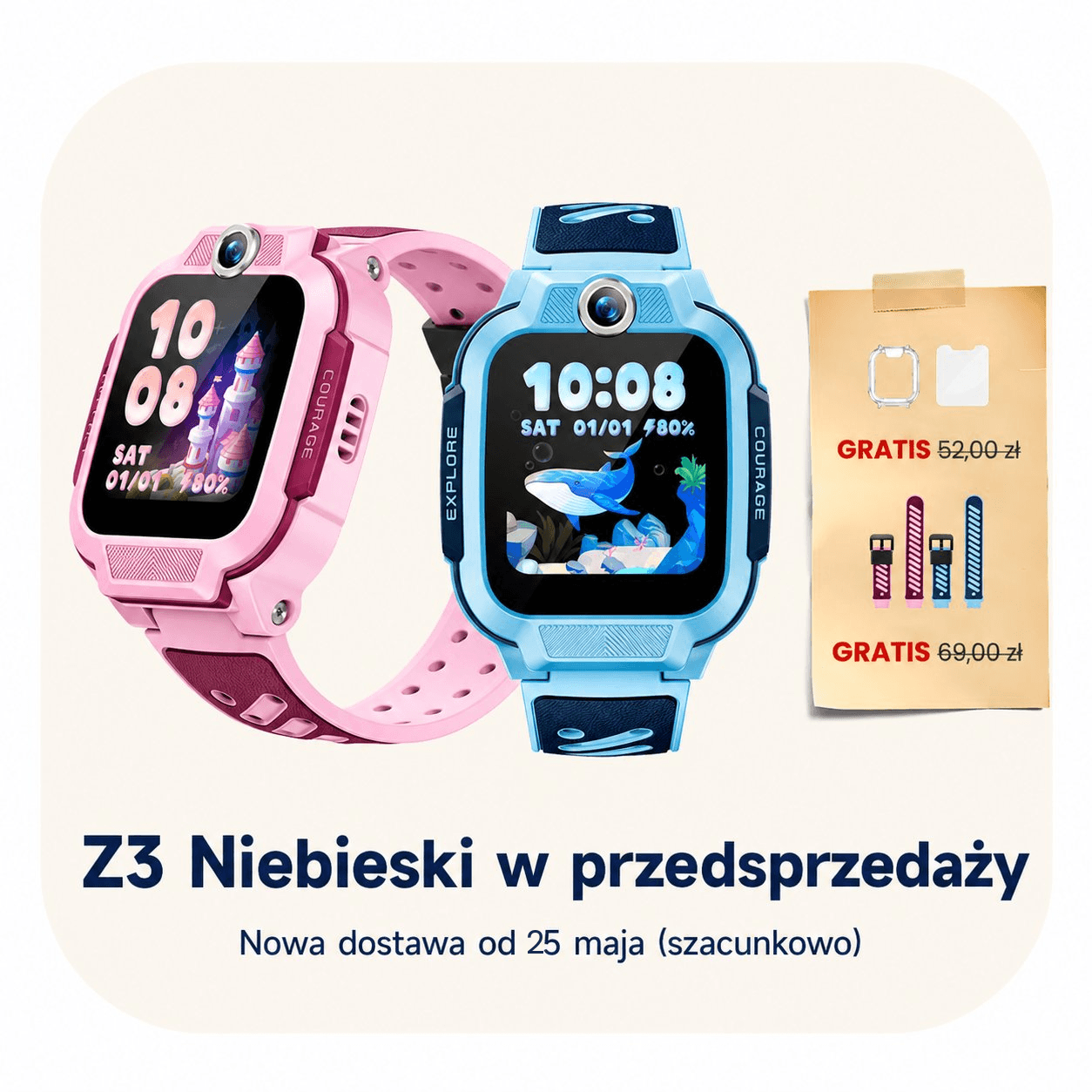 imoo Smartwatch Z3 (Niebieski · Przedsprzedaż)_Niebieski_1